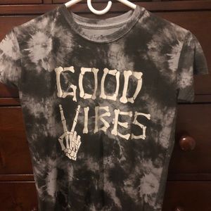 Tie-dye graphic T-shirt